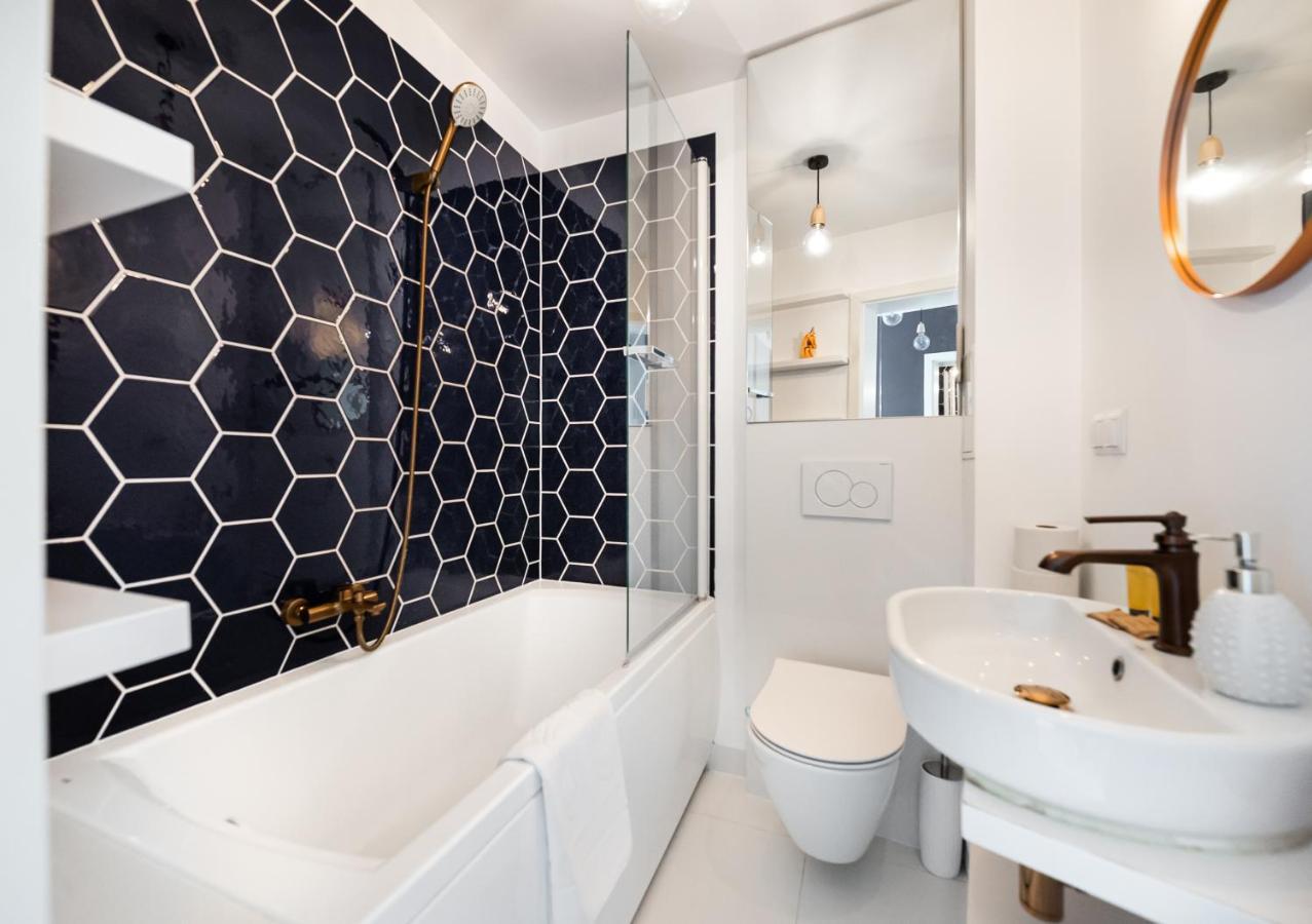 Zlota Blue Modern Studio Varsovia Exterior foto