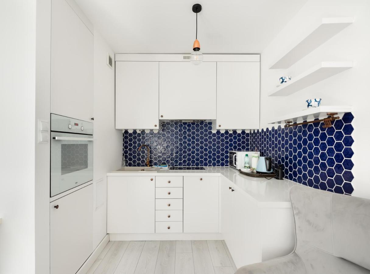 Zlota Blue Modern Studio Varsovia Exterior foto