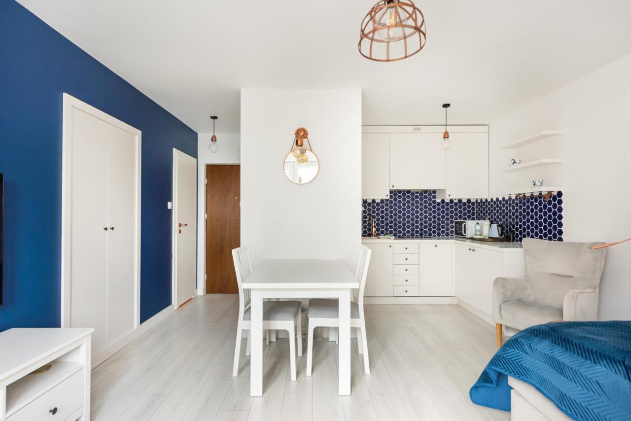Zlota Blue Modern Studio Varsovia Exterior foto