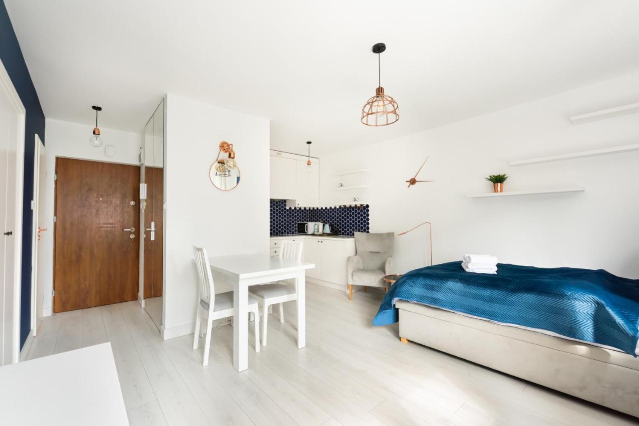 Zlota Blue Modern Studio Varsovia Exterior foto